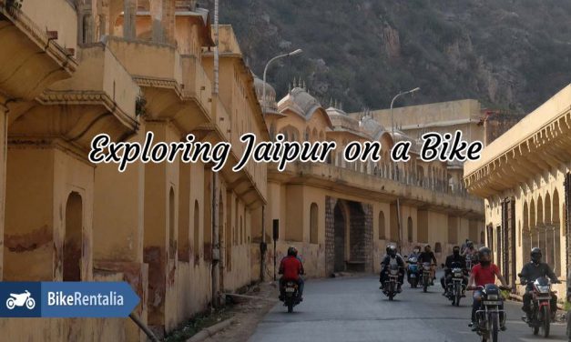 Exploring Jaipur On A Bike