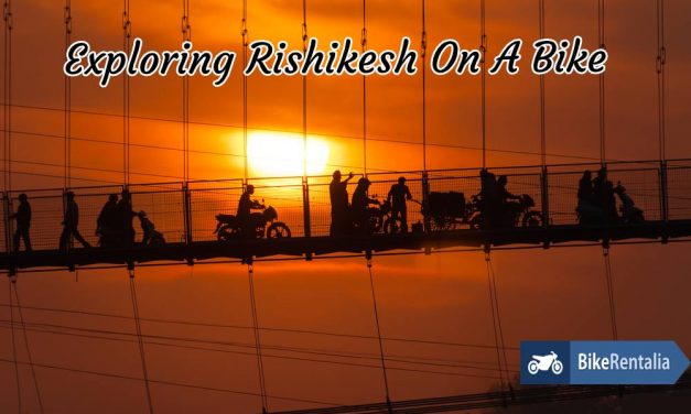 Exploring Rishikesh On A Bike